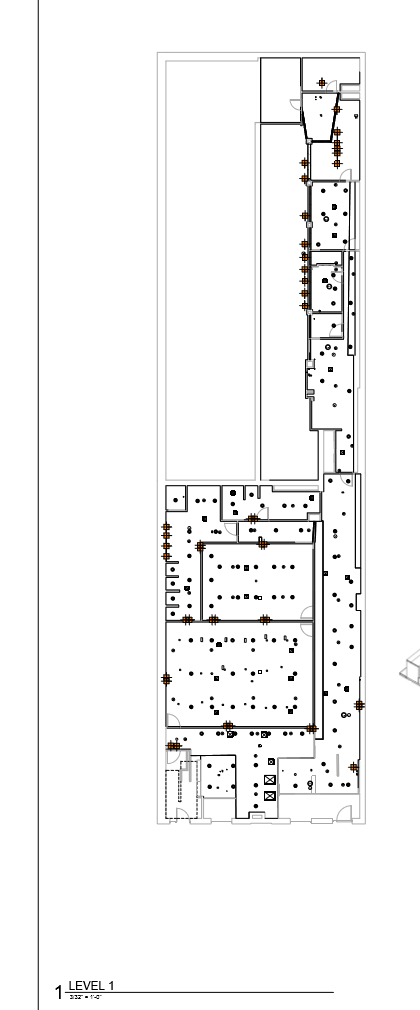 Reflected ceiling plan of 631 Lake Avenue, Asbury Park, NJ