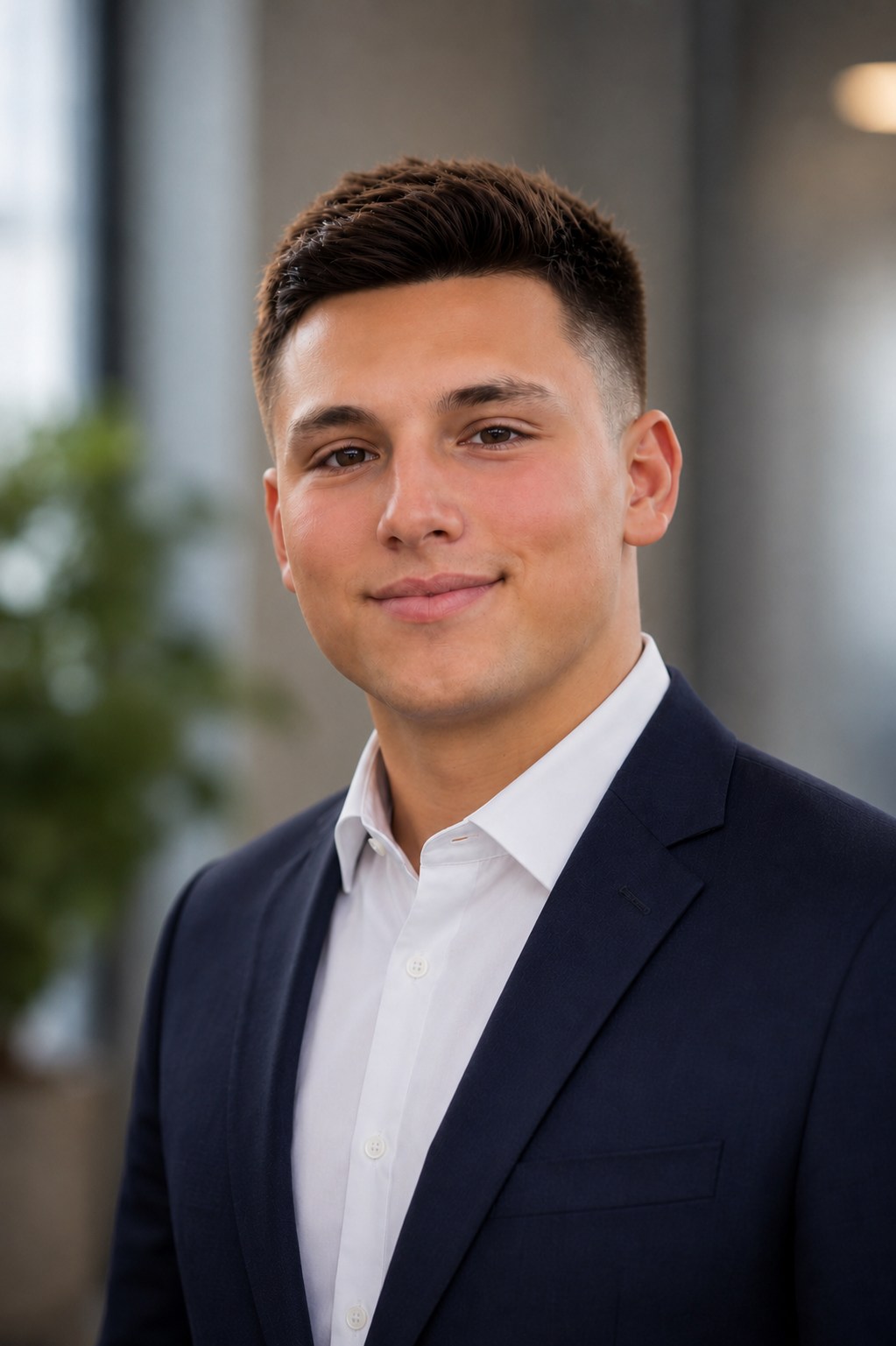 Portrait of Aidan Caravello, Project Manager at VECS Group